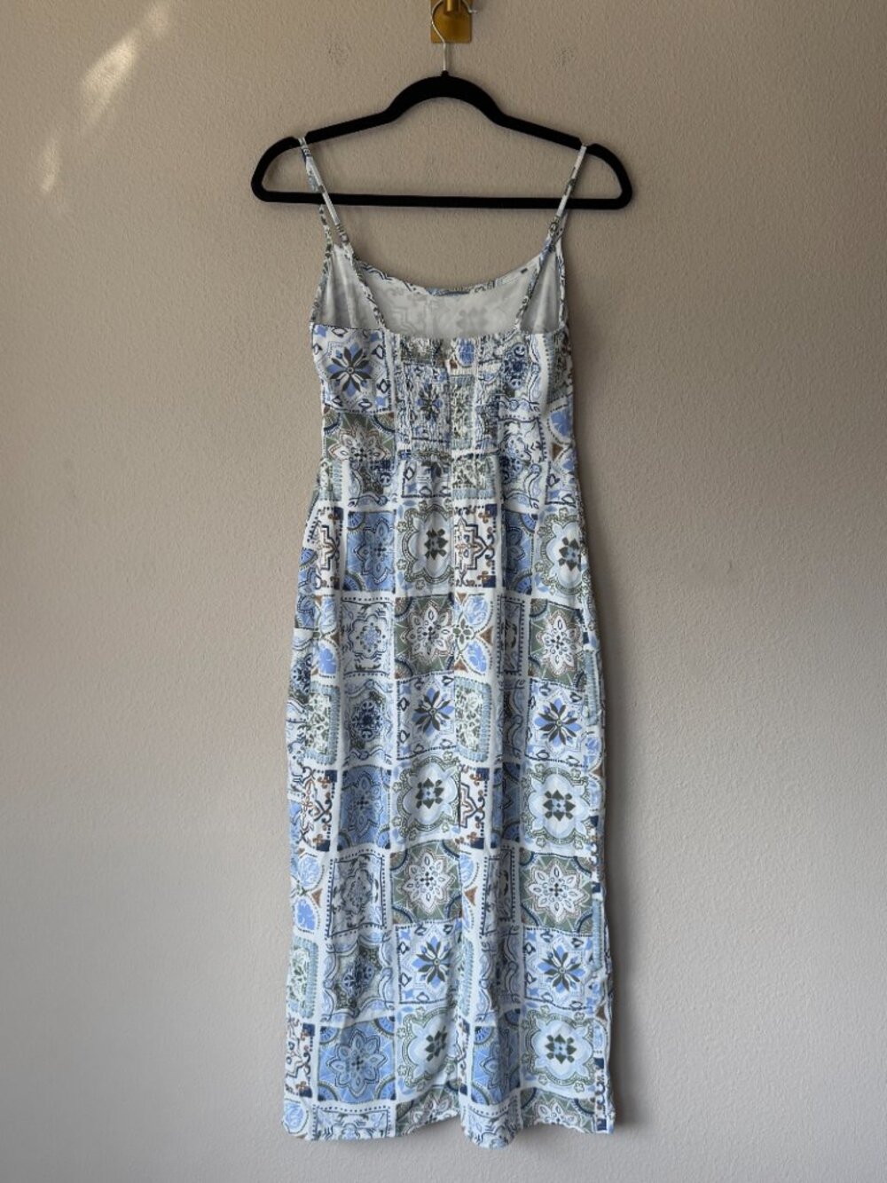 Abercrombie & Fitch Mediterranean Patchwork Midi Dress Size S - Picture 3 of 5